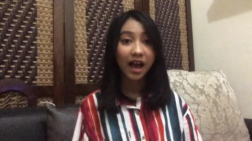 Mungkin hari ini esok atau nanti - anneth (cover) Saskia Ariba