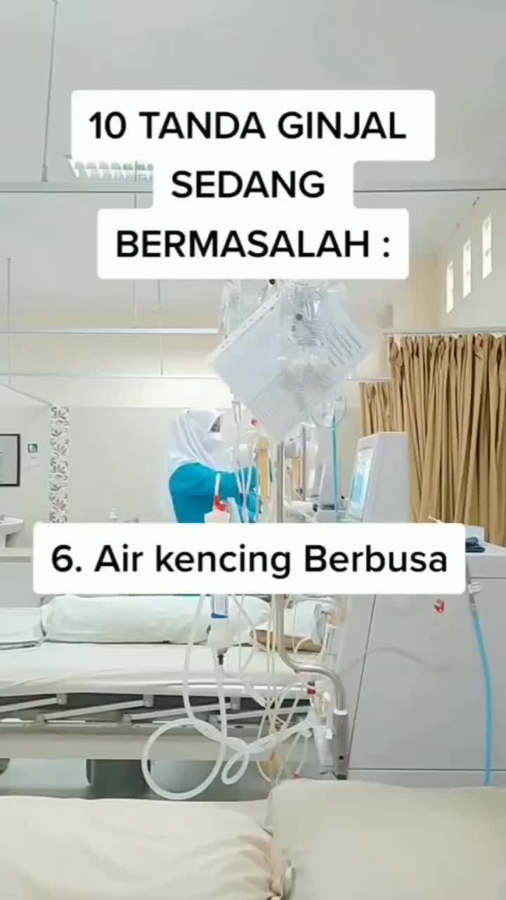 Tanda ginjal sedang bermasalah