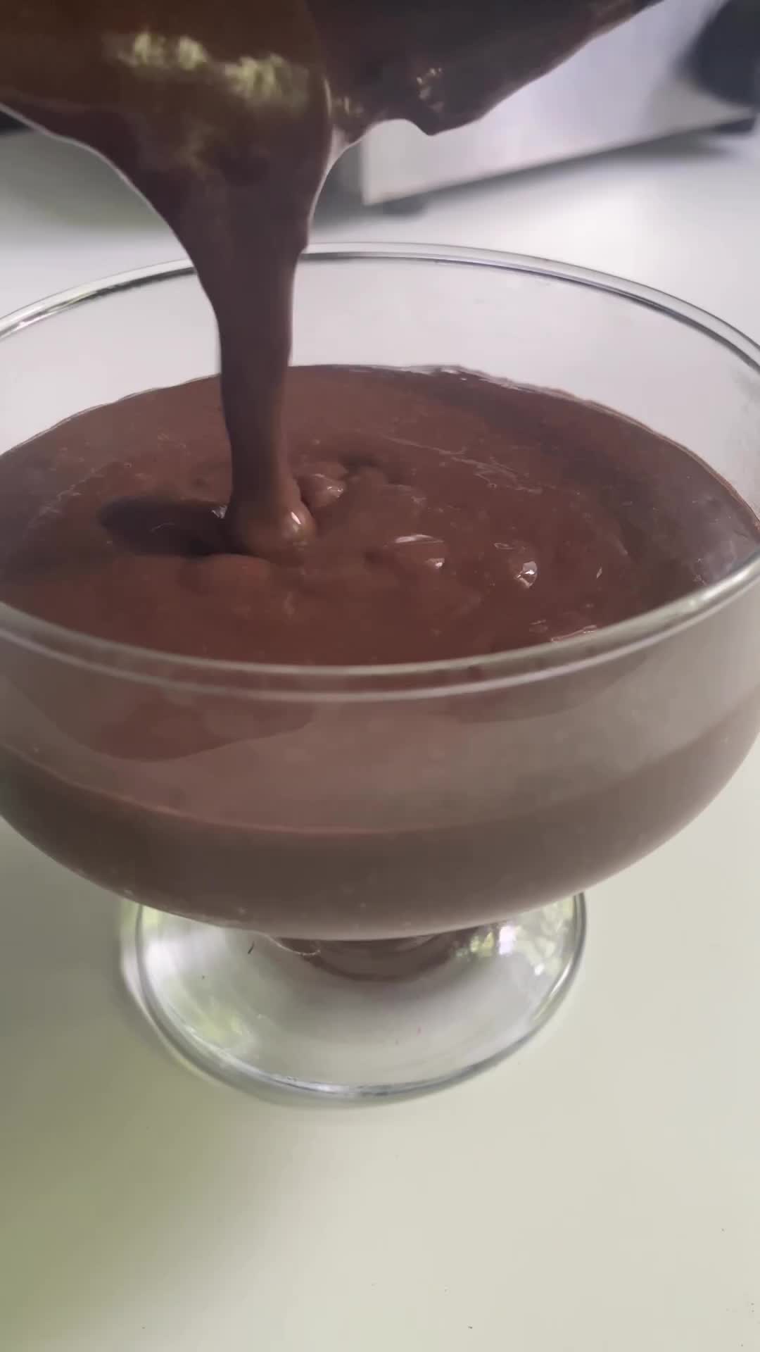 Marshmallow chocolate pudding😋