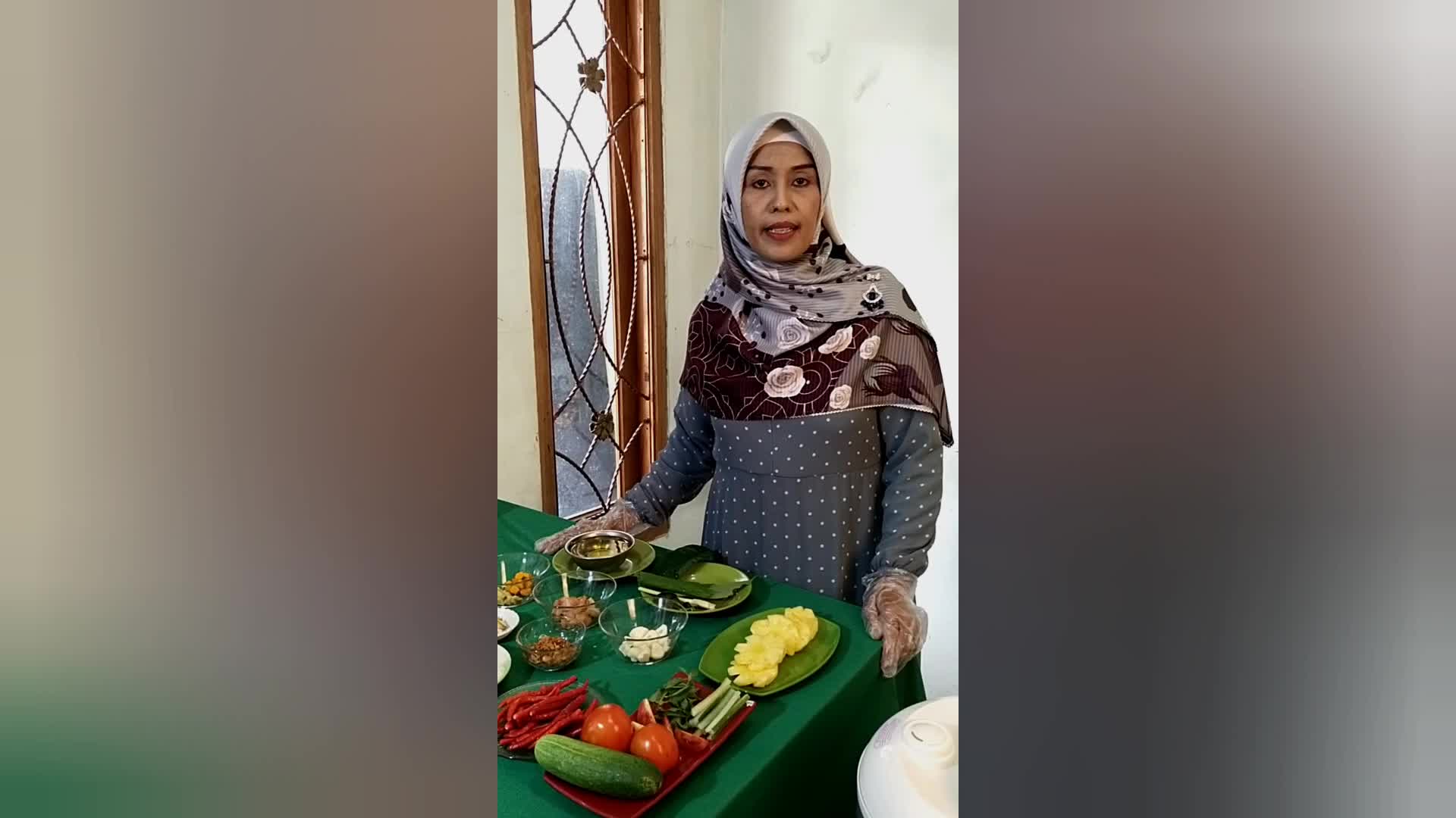 #onlineauditionmci8. Gulai Ayam Nanas+Nasi putih
