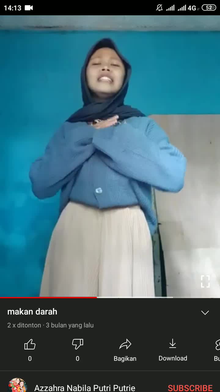 maap ini vidio saya upload di youtube karena vidio nya kehapus di galeri Saya Rahayu Anggraeni umur 17 tahun pelajar dari bandung jawa barat