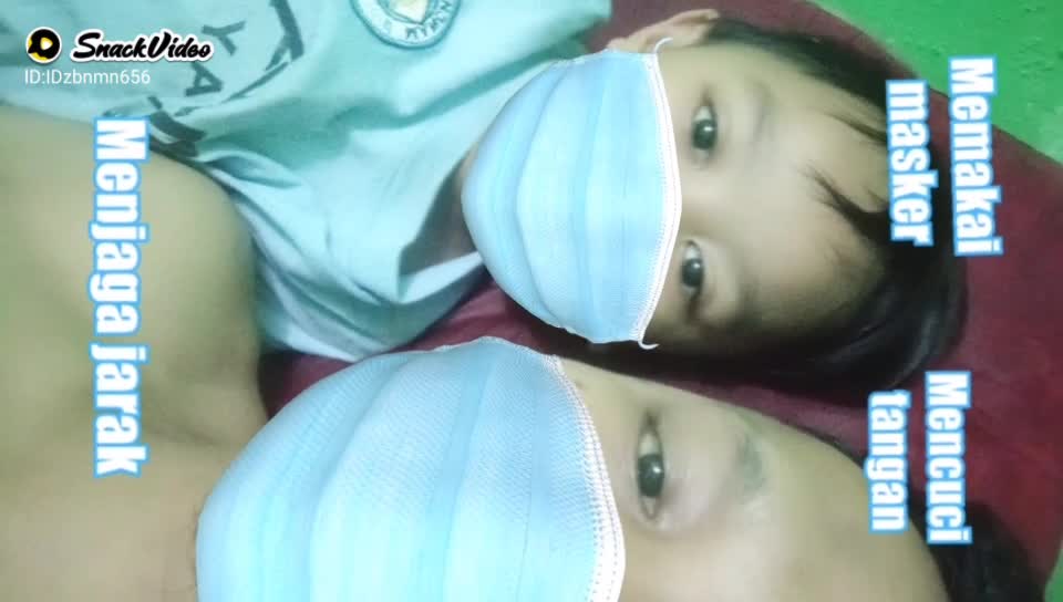 psbb pake masker ya tetap jaga jarak