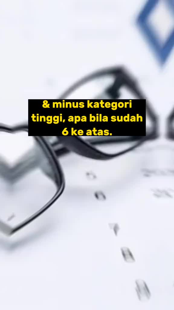 tingkatan mata minus
