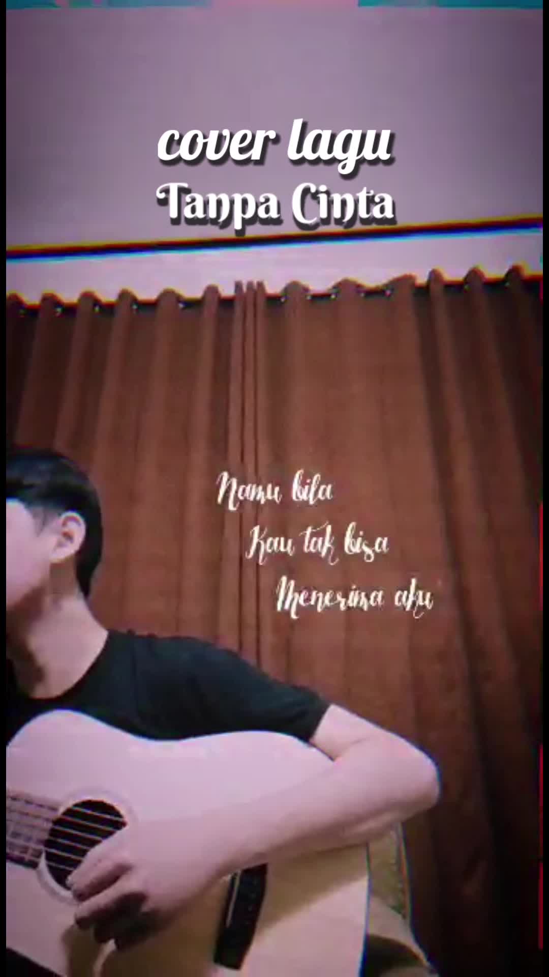 cover lagu Tanpa Cinta by Angga