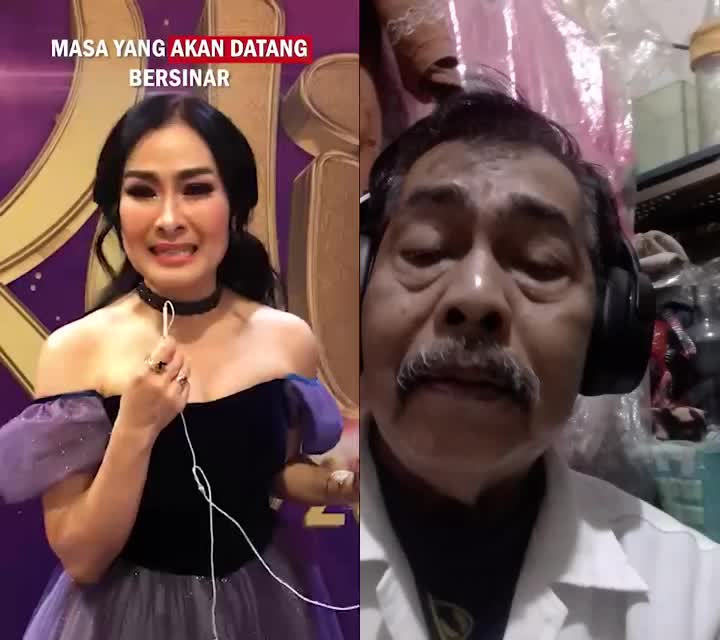 kayaknya bahagia bersama Isda bisa duet beneran  yg cutek tapi hatinya yg selembut sutra  dan ratu mewek kalo dengerin yg nyanyi sedih . KDI