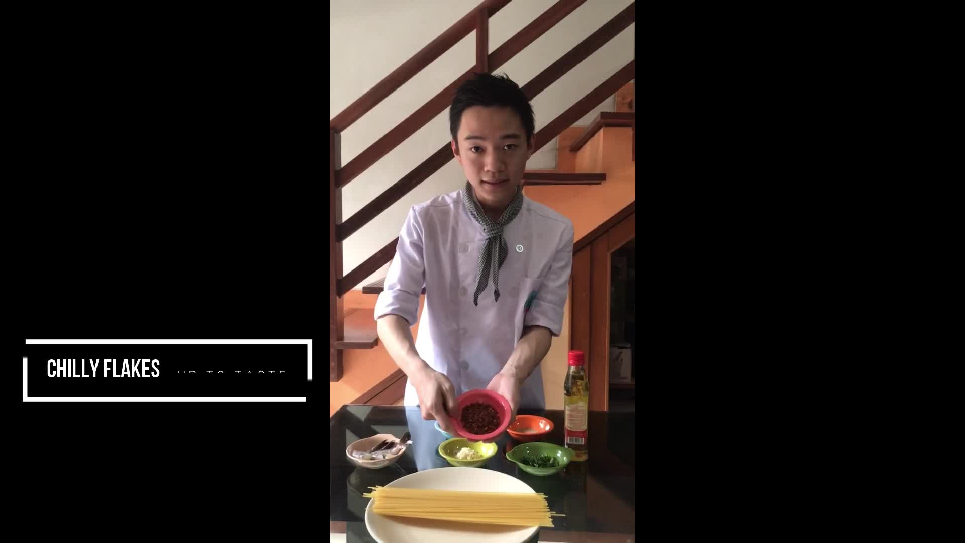 Prawn Fusion Spaghetti by Ryan Alexander

#onlineauditionmci8
