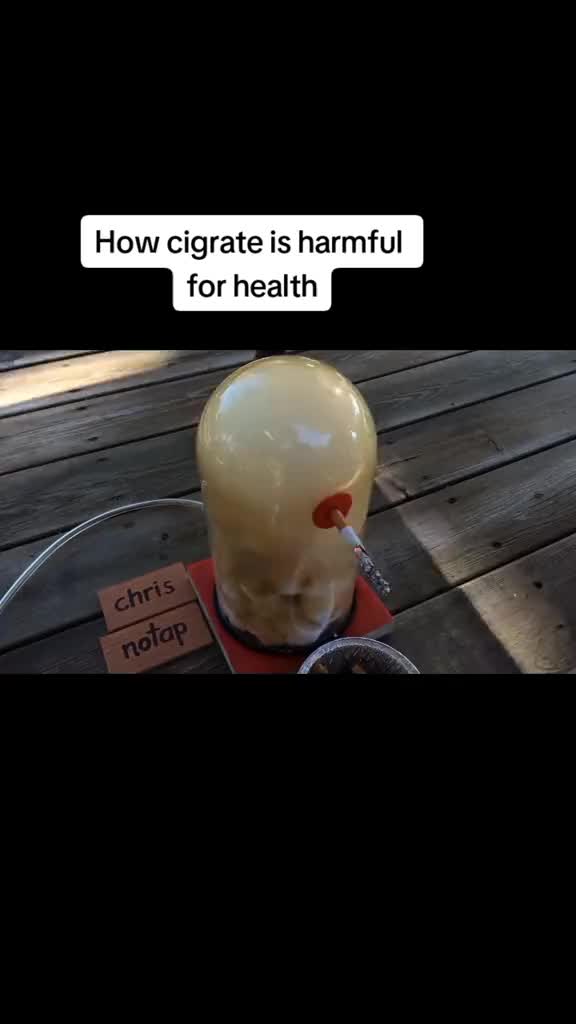 How much cigrate is harmful for health Experiment