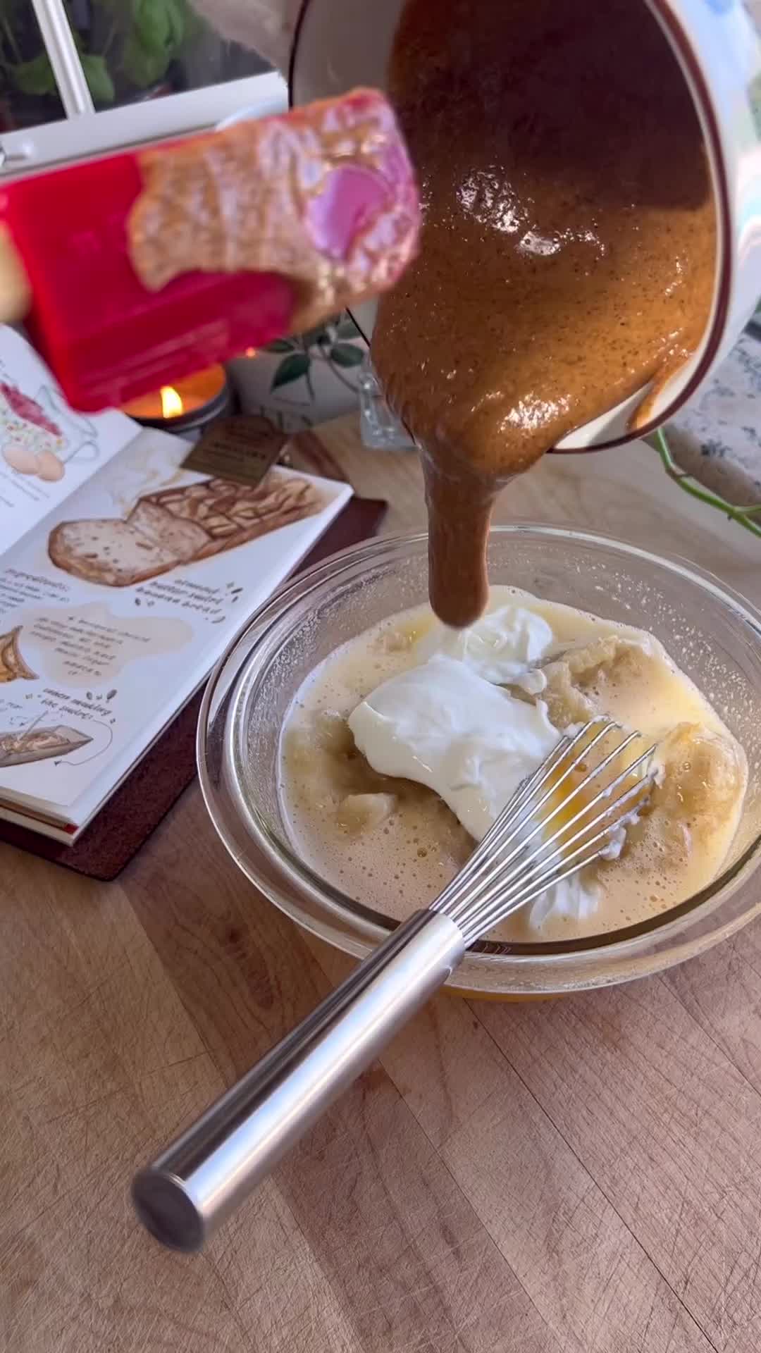 Banana bread pake almond😍