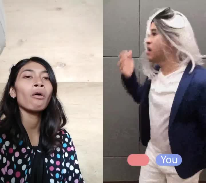 duet acting challenge with Anwar BAB