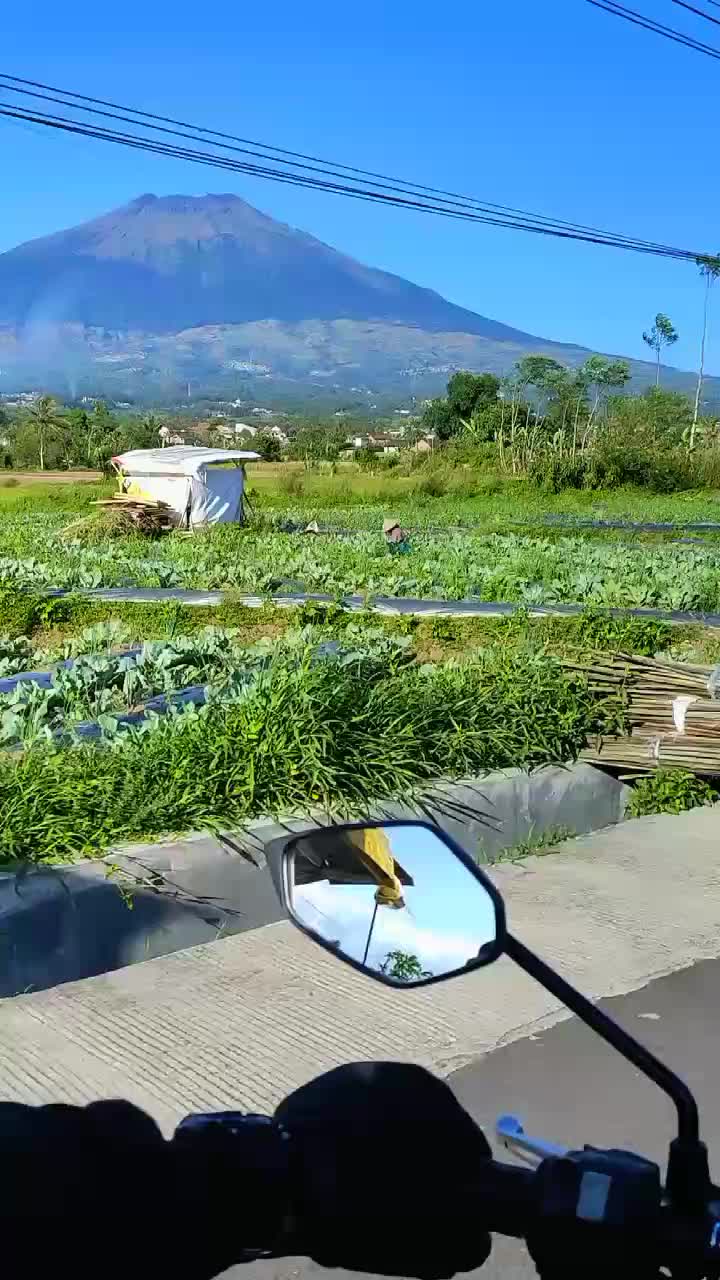 temanggung dengan keindahan gunung kembarnya