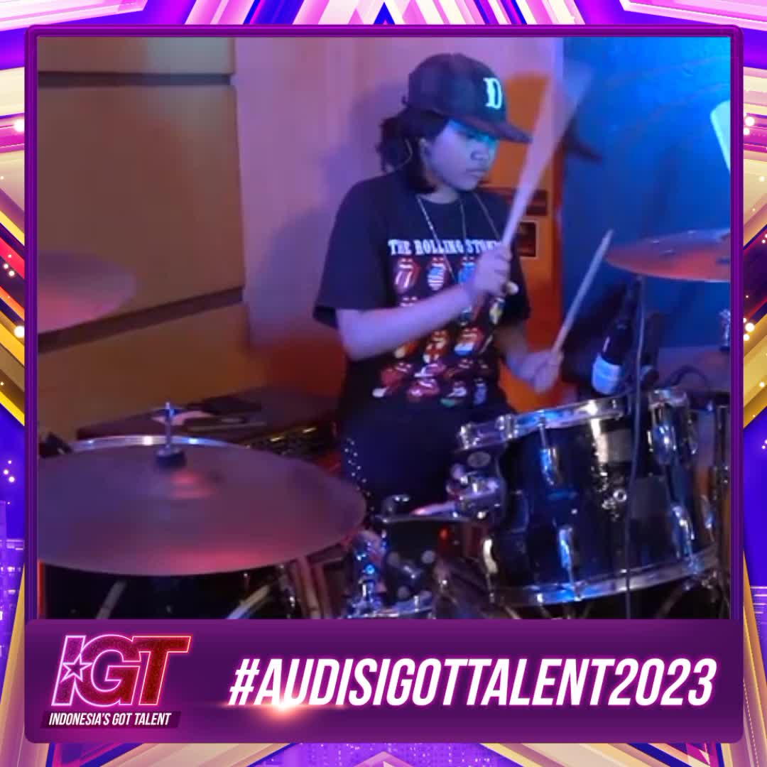 #IGT2023 JAKARTA TAL IVANKA ISKANDAR DRUMMER
