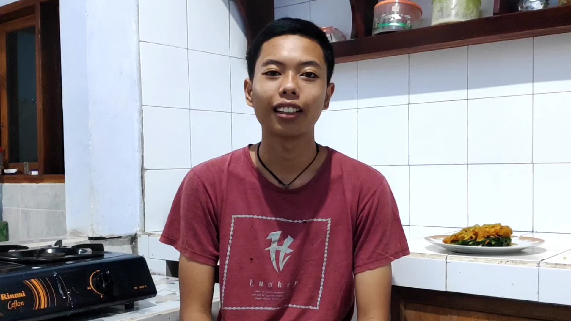 BETUTU CRISPY dengan tumis daus singkong