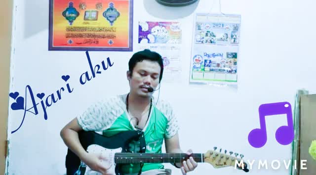 Lagu Cinta (Ajari aku) Ciptaan Sendiri toLong bantu Love vote foLow share coment di buang sayang thanks for watching