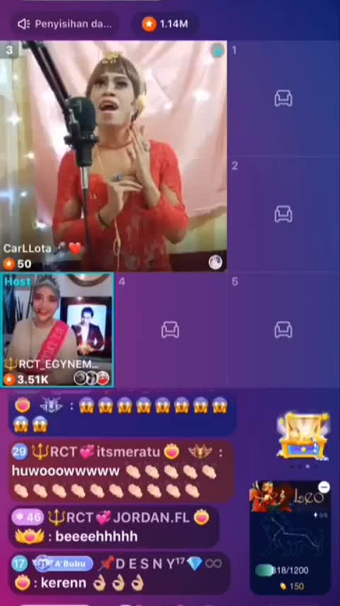 IGT2021  NAMA :ARIF HIDAYAT(CARLLOTA   JENIS TALENTA  : NYANYI SUARA CEWE SINDEN       DOMISILI : BANTEN