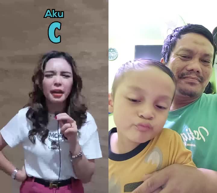 (Alphabet bareng cLaudia n khenan) di buang sayang toLong bantu Love vote foLow share coment thanks for watching