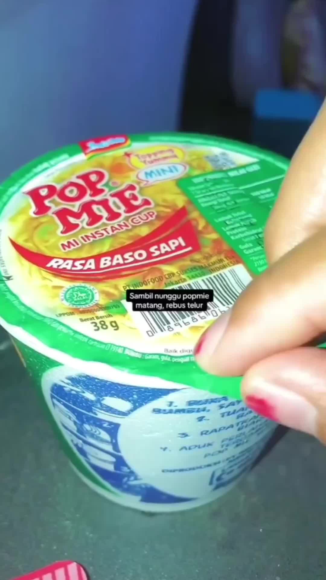 Masak Mi Pake Telur Cara Baru