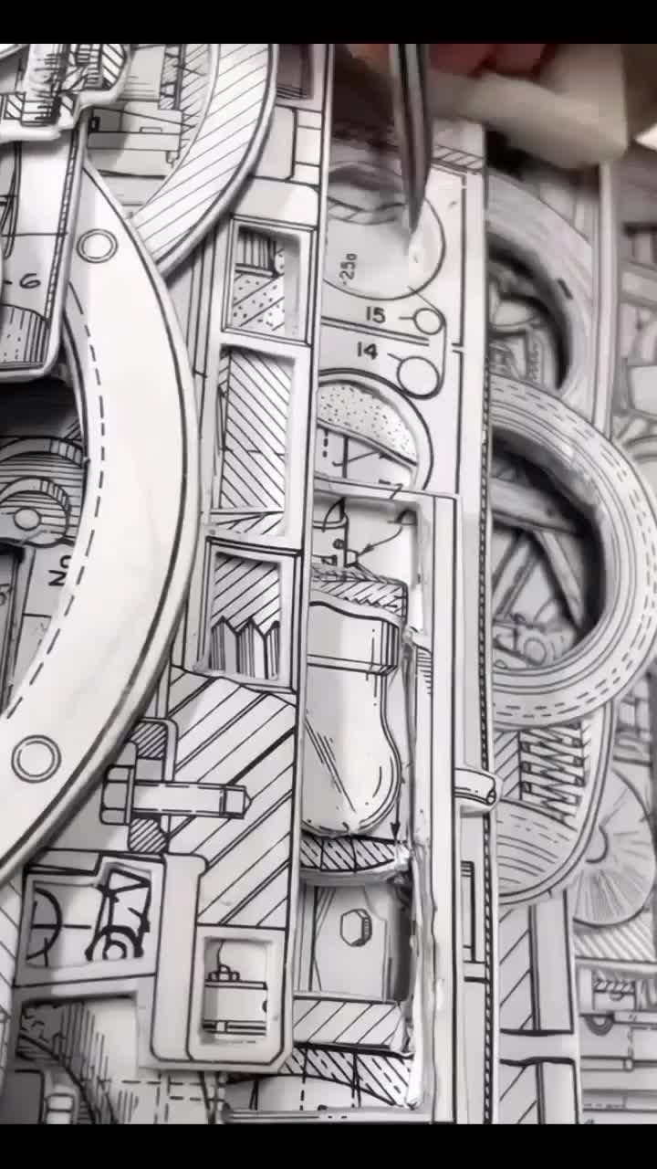 membuat karya Dari buku