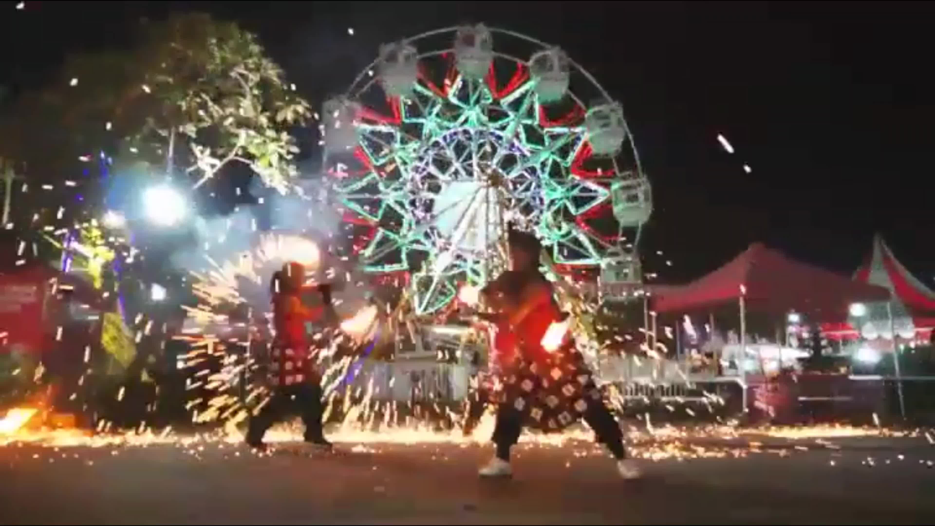Fire Dance Performance