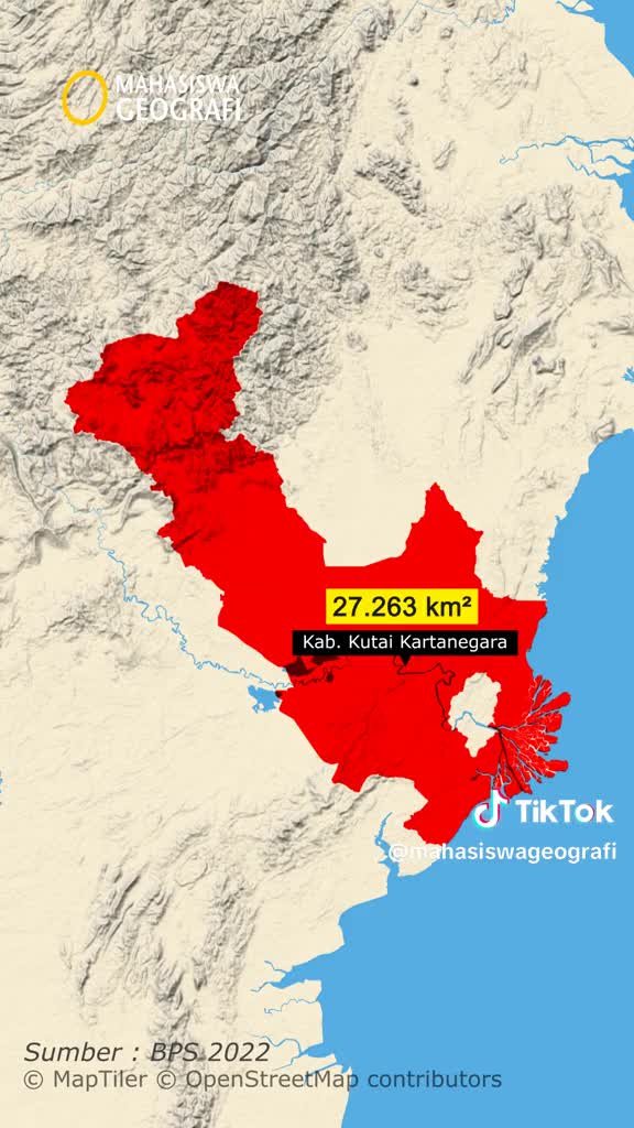 Kabupaten paling luas di Kalimantan 