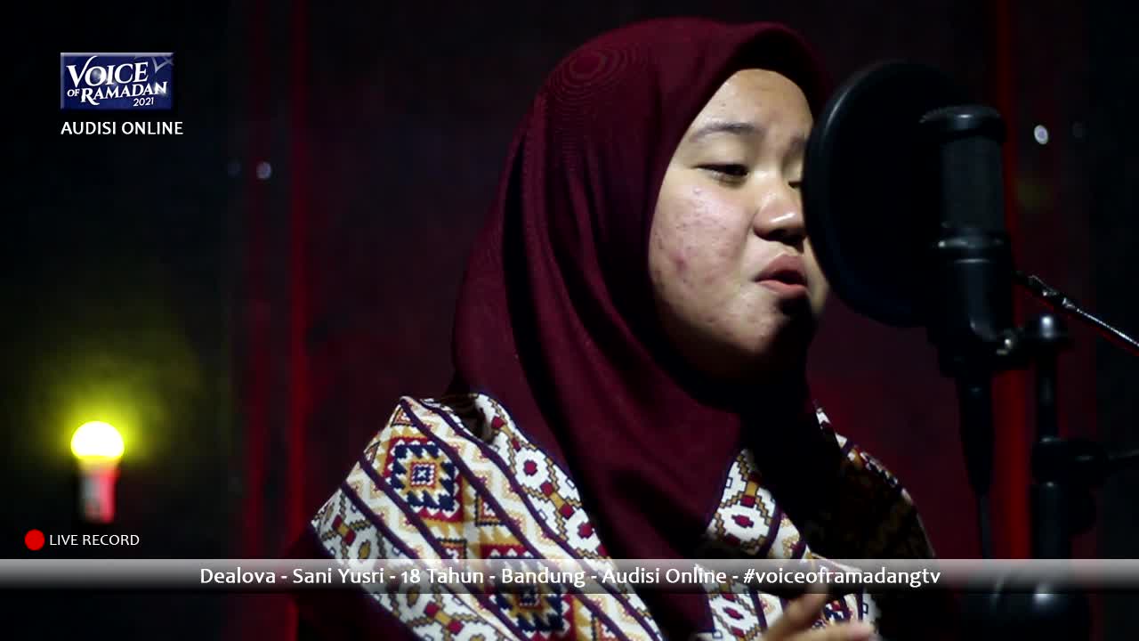 Dealova - Sani Yusri - 18 Tahun - Bandung - Audisi Online #voiceoframadangtv