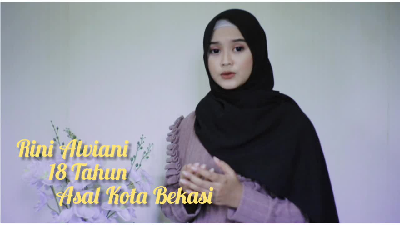 Rini Alviani_18Tahun_Bekasi_SholawatCinta_#voiceoframadhan #audisi #voiceoframadhanGTV
