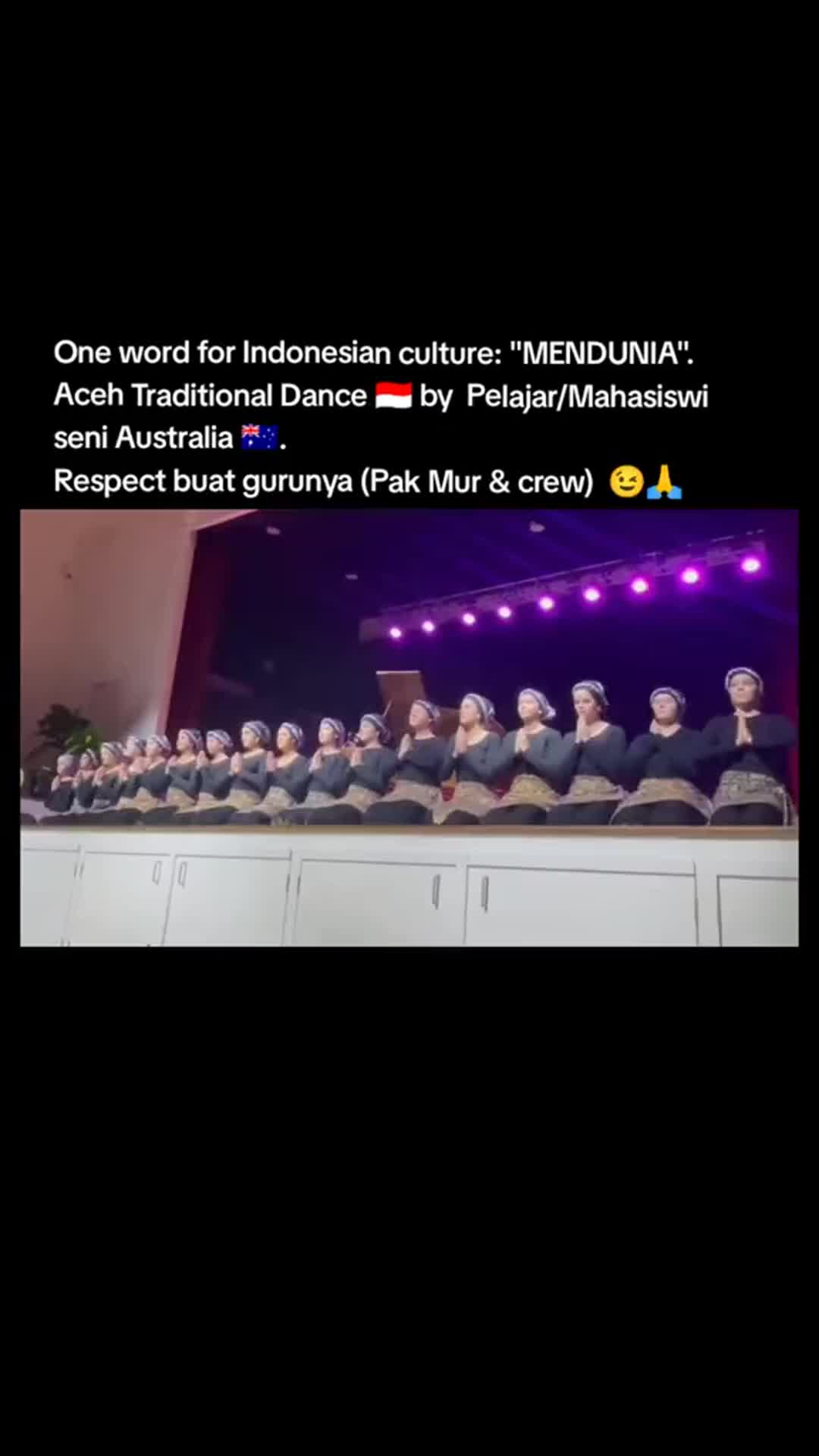 Tarian Aceh mendunia