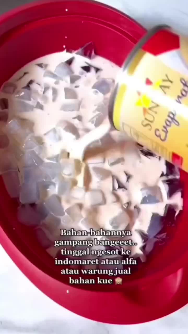 Ide Membuat Es Puding Yakult