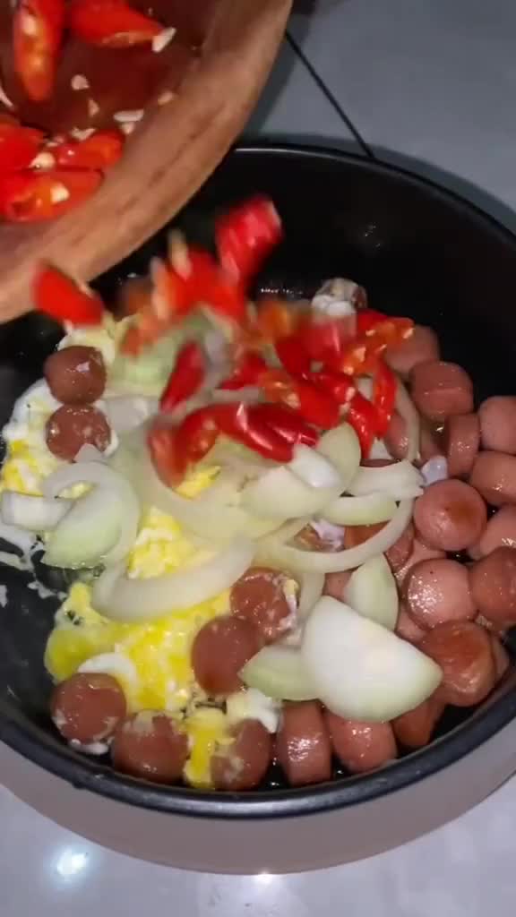 Resep Membuat Tumis Telor & Sosis