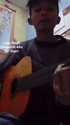Namaku: Supri. Dari: Magelang. Nyanyiin Lagunya Noah