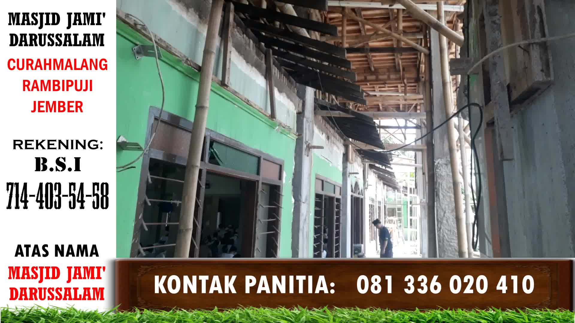 Penggalangan Dana untuk Renovasi Masjid Jami' Darussalam #Donasi #Masjid