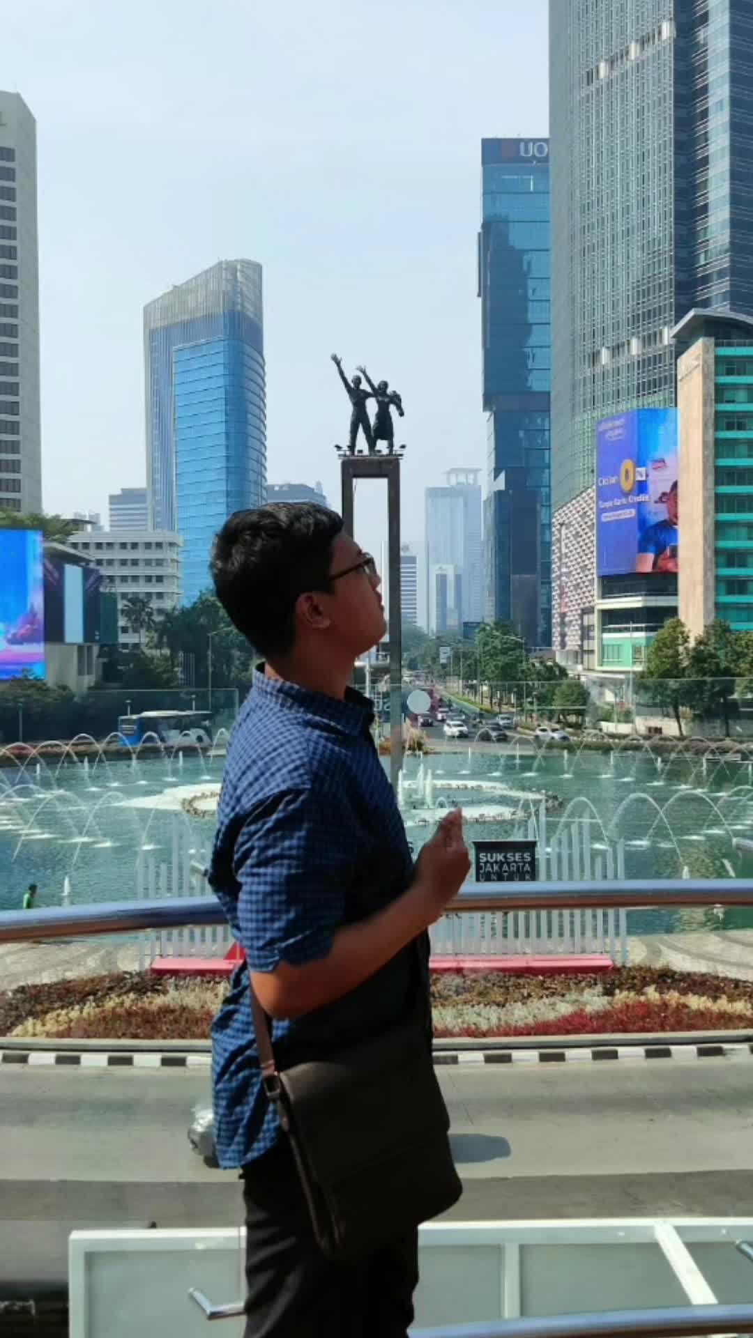 Healing ke bundaran Hi