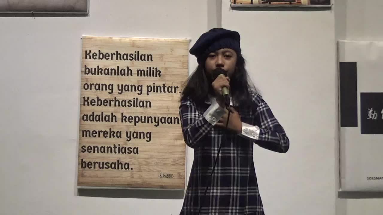 Nama : Felita Putri Apsari, Umur : 12 th, Judul Lagu : Mungkin Hari Ini Esok Atau Nanti