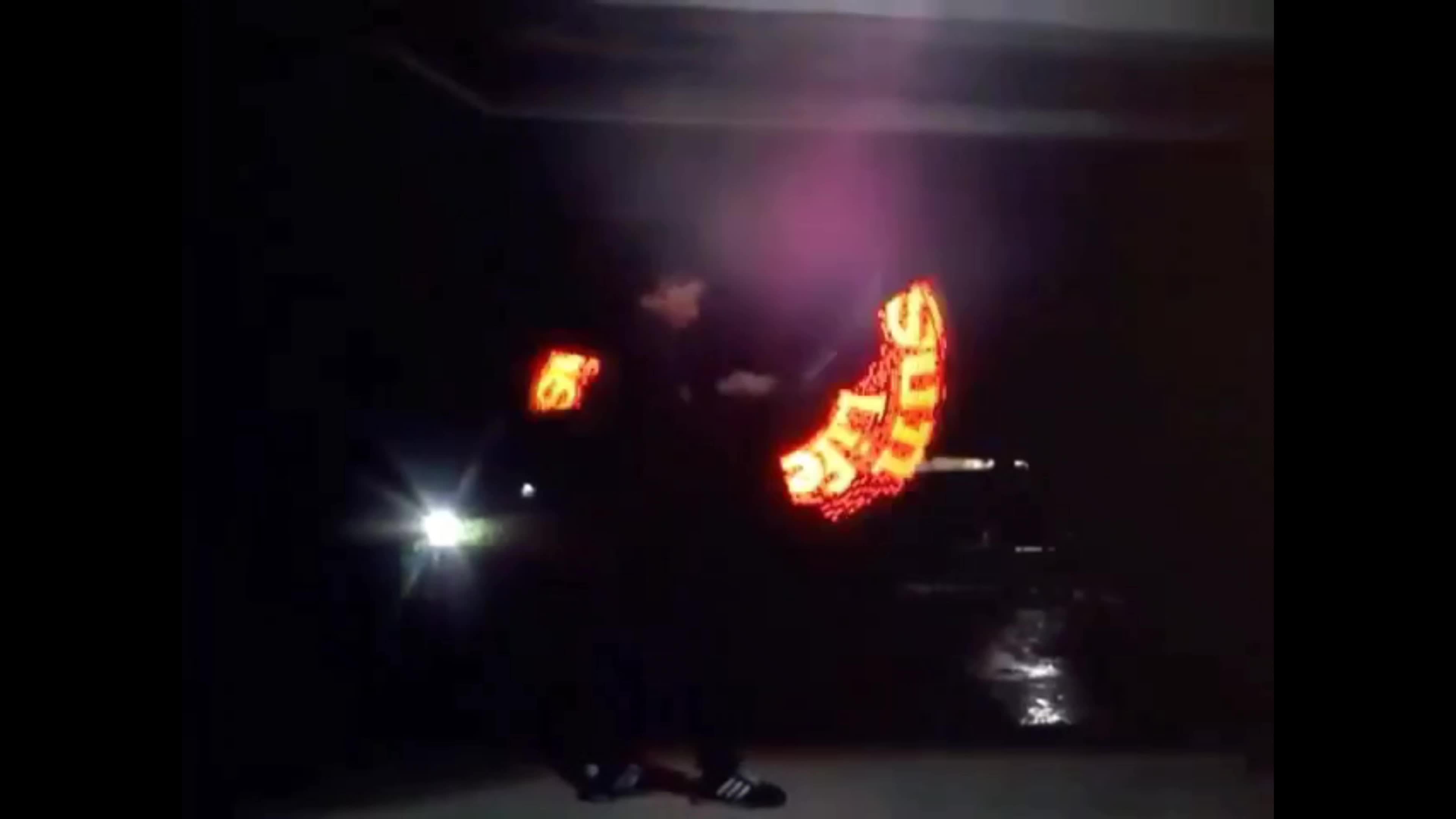 Pixel Poi Perform by Andre Digol 