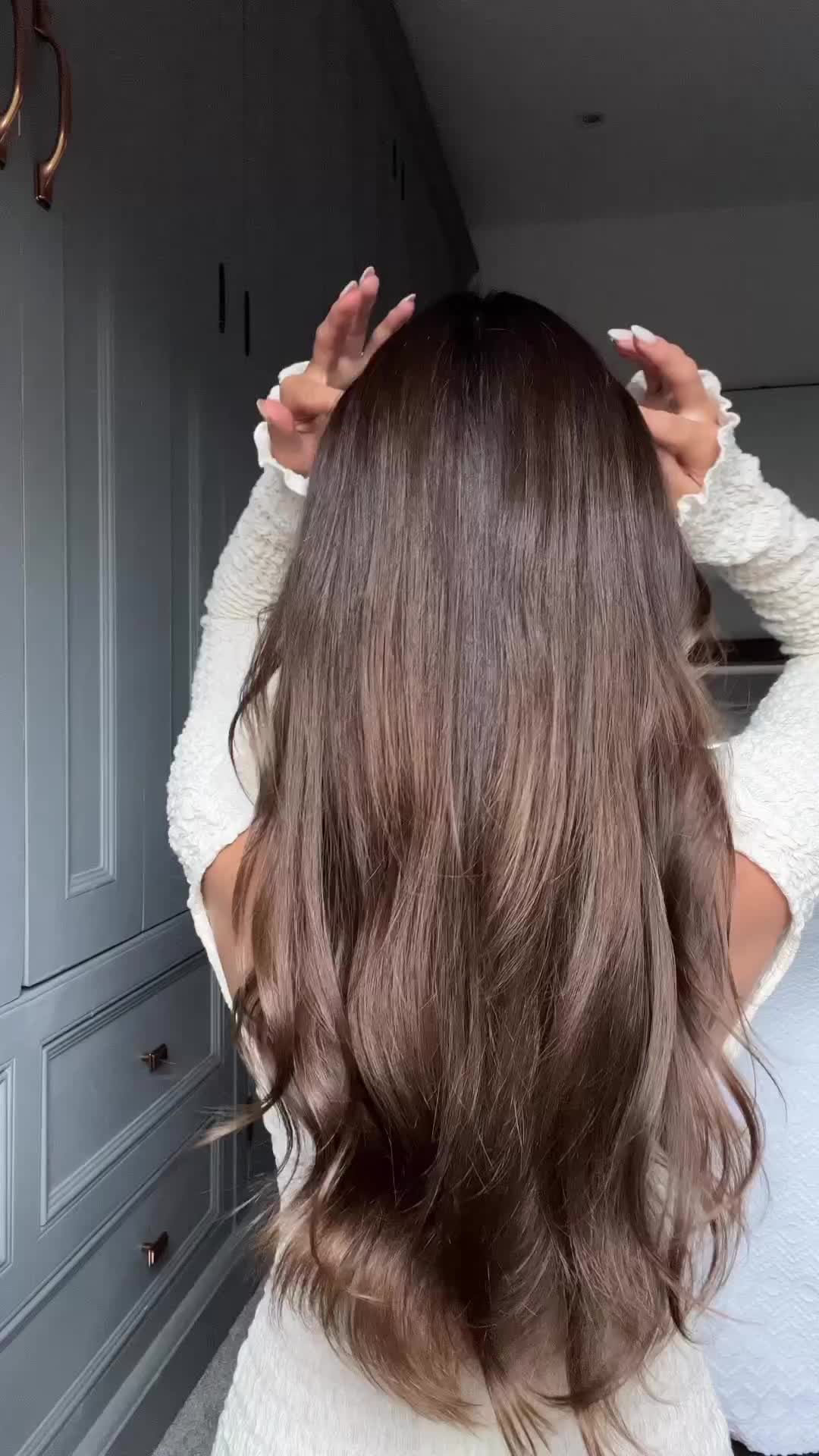 Cute half hair bun hairstyle😍