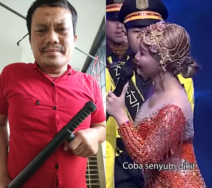 (Joget Robot) feat mba inul di buang sayang toLong bantu Love vote foLow share coment thanks for watching