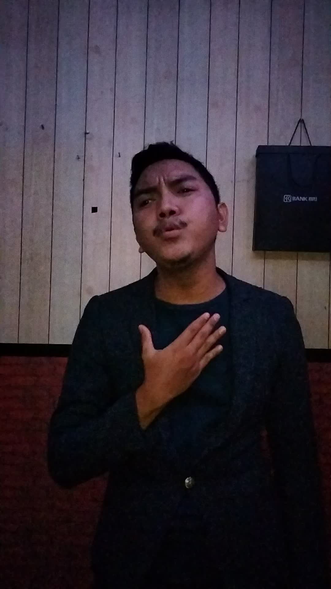 KDI 2021 MOCHAMMAD SALEH DKI JAKARTA 26TAHUN CINTA HITAM #OnlineAuditionkdi2021