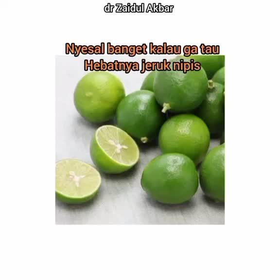 manfaat jeruk nipis