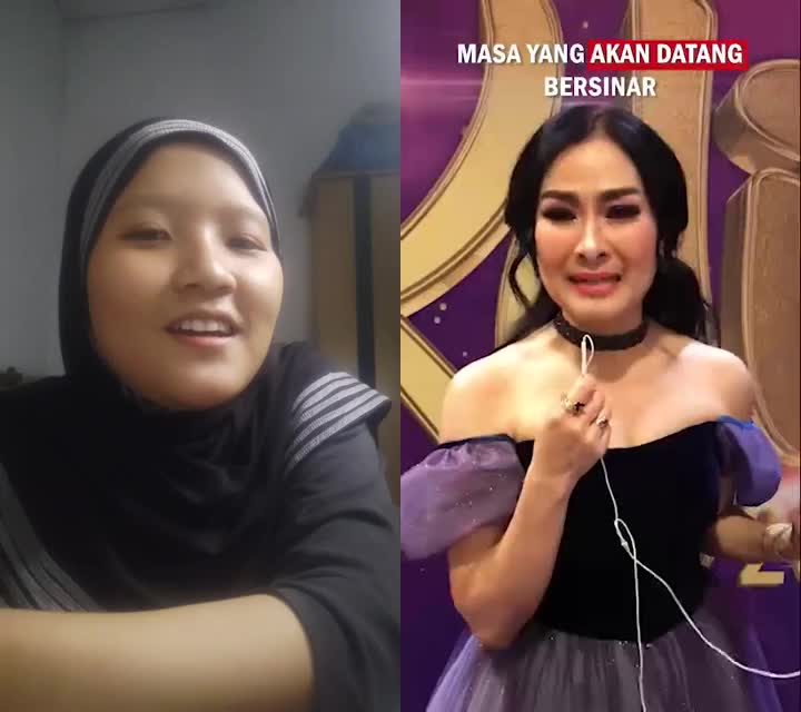 nyanyi ama calon mertua ey 