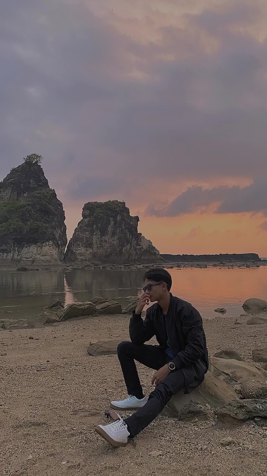 jalan² ke pantai banten sawarna