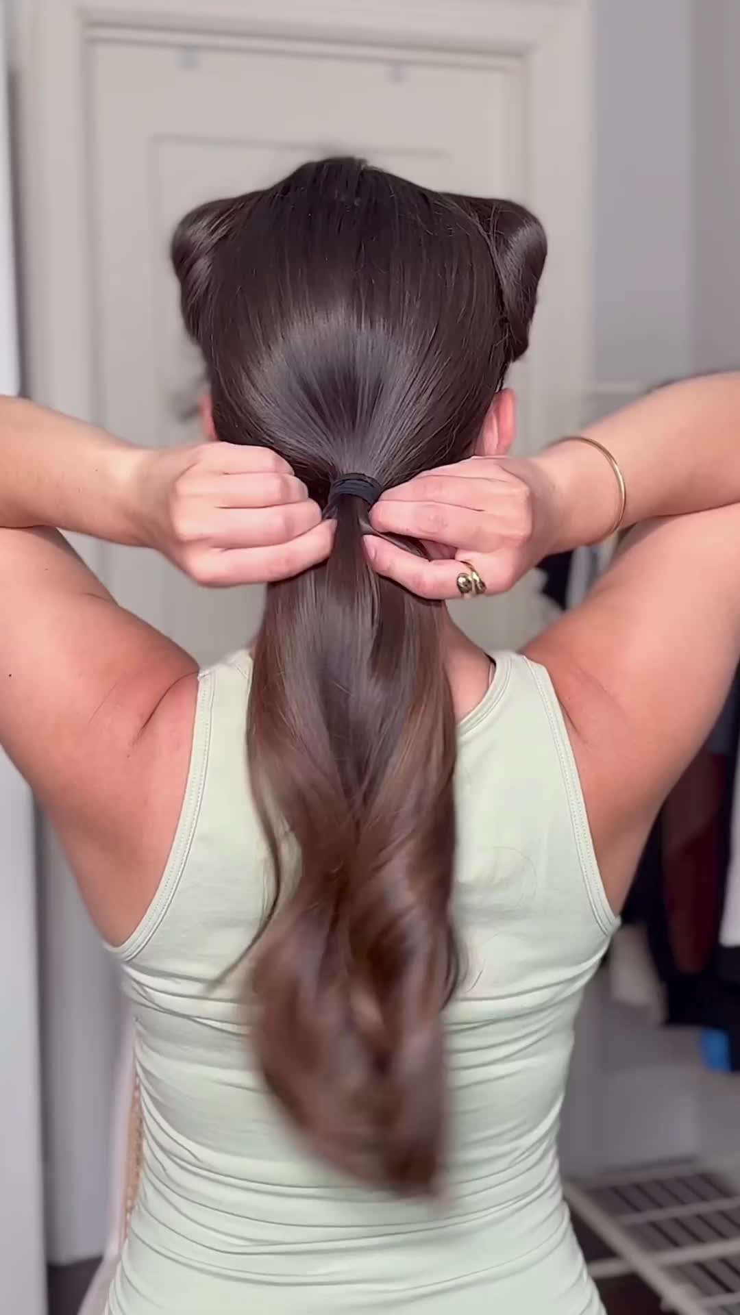 Ponytailnya jadi bagusss🥰