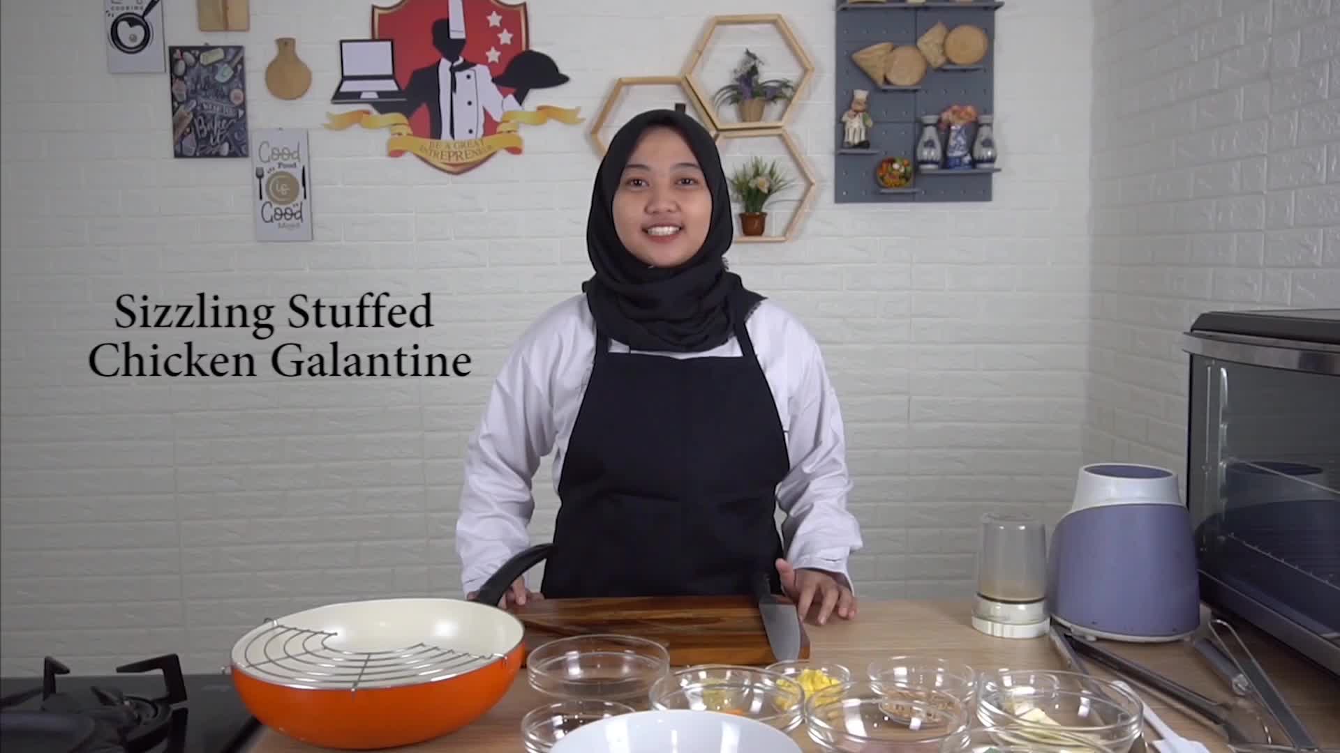 MCI8OA FARA SIZZLING STUFFED CHICKEN GALANTINE 20 TAHUN #onlineauditionmci8