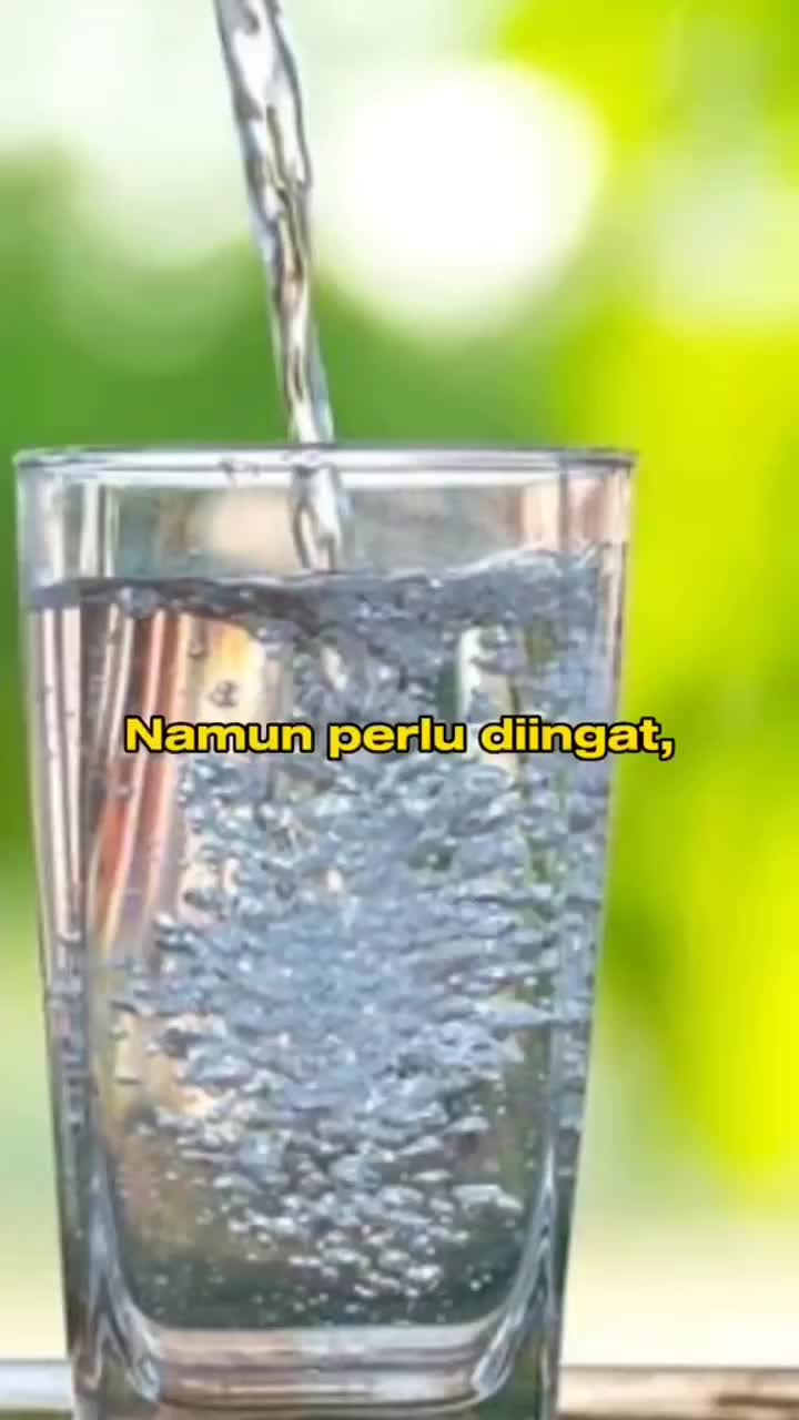 air putih di pagi hari