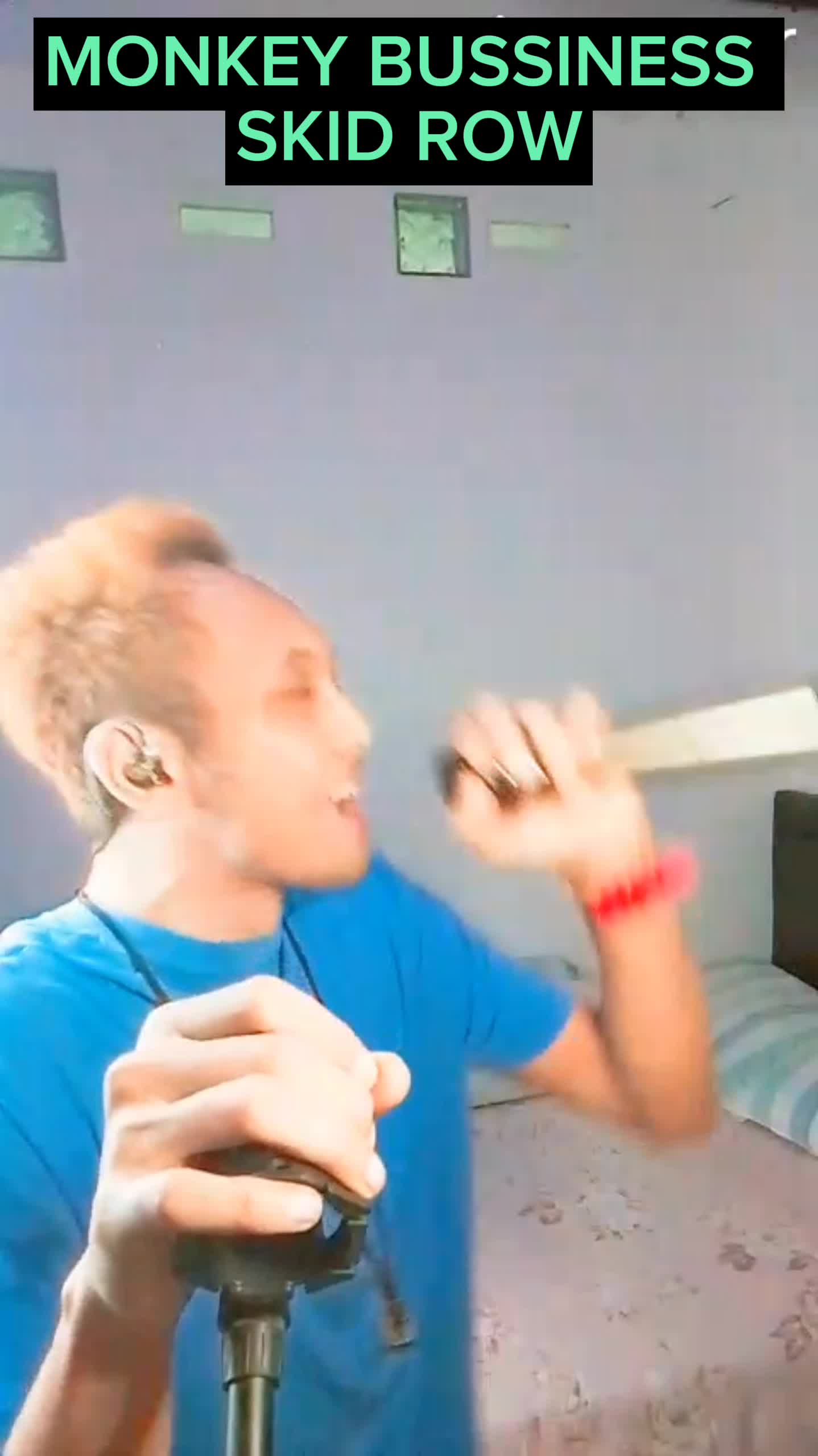Live singing cover