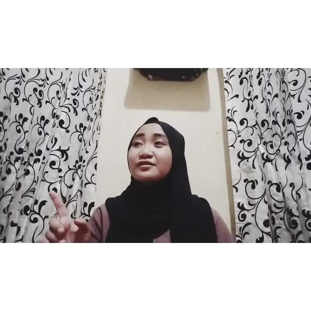 Bismillahirrahmanirrahim.. Nama : Ray Hastuti Hajar_Umur: 20 tahun_Kota asal: Kab.Garut_Judul Lagu: Deen Asslam 