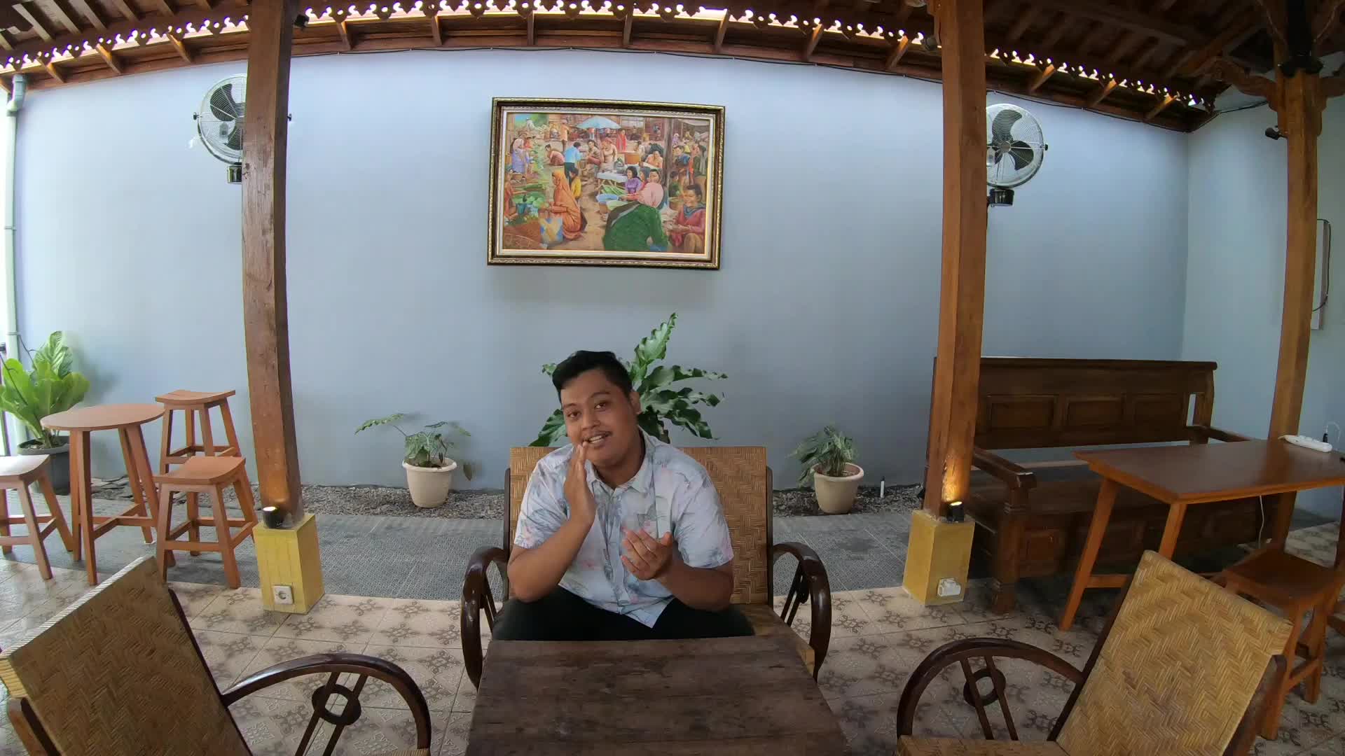 ayam bakar bumbu rujak dan plecing kangkung by bayu. 24th magelang  #onlineauditionmci8   