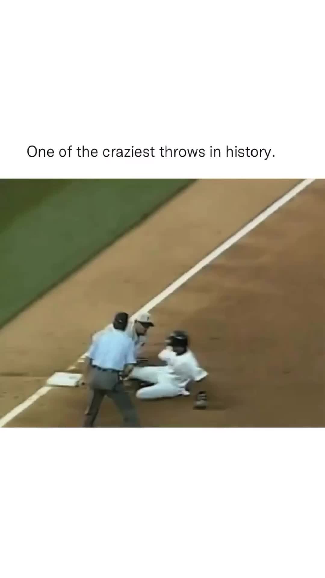 lemparan bersejarah dalam baseball