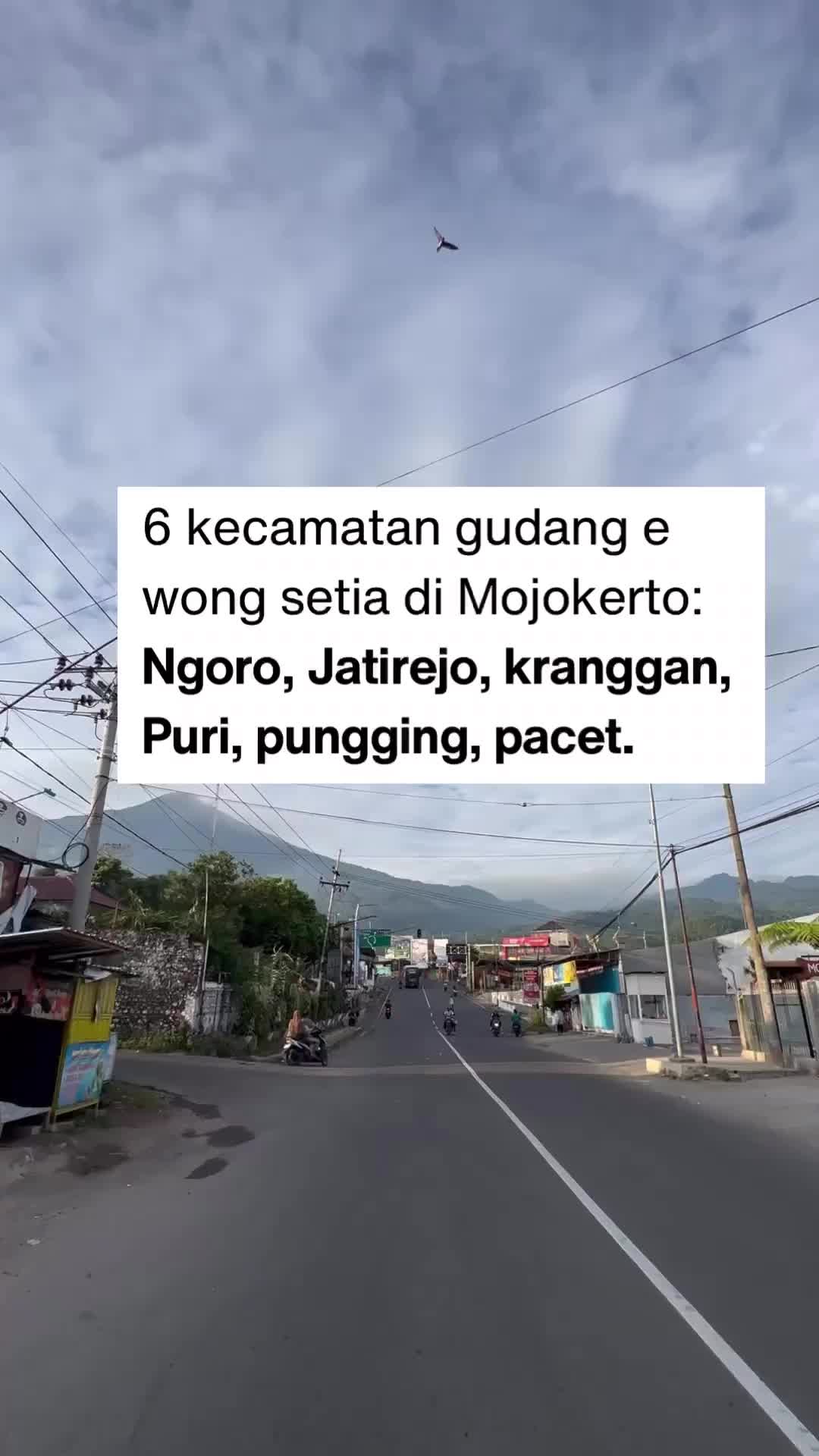 Selamat pagi orang-orang setia di Mojokerto 😍