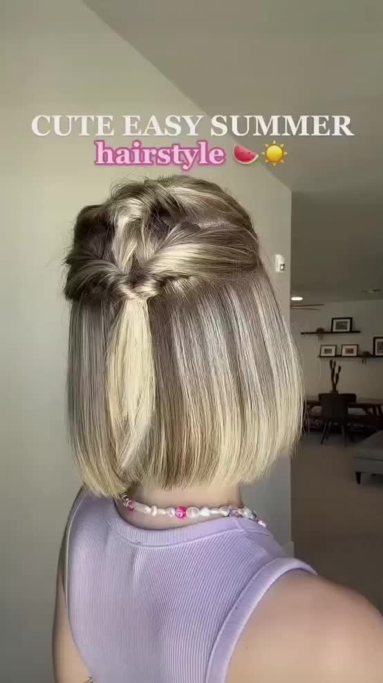 Hairstyle untuk rambut pendek!🥰