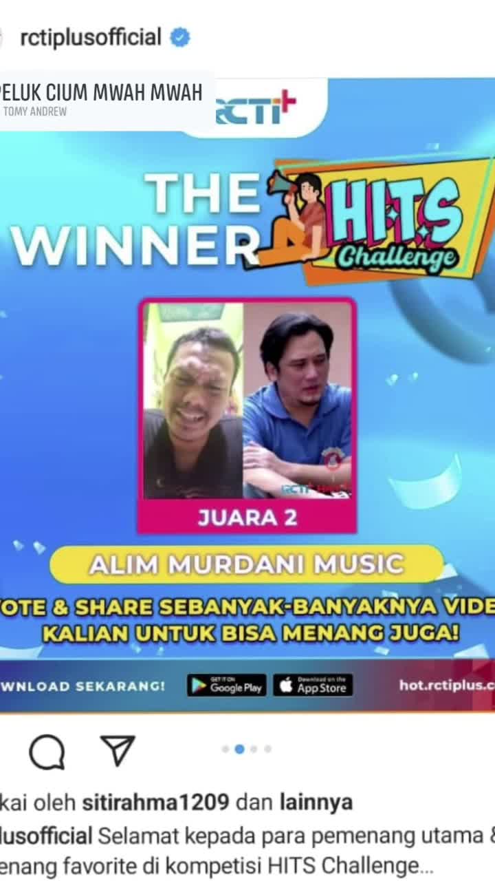 Udah Lama kaga juara (Kangen Juara) di buang sayang,,,mudah~mudahan buLan ini ada yang juara..amin..semangat ngonten thanks for watching