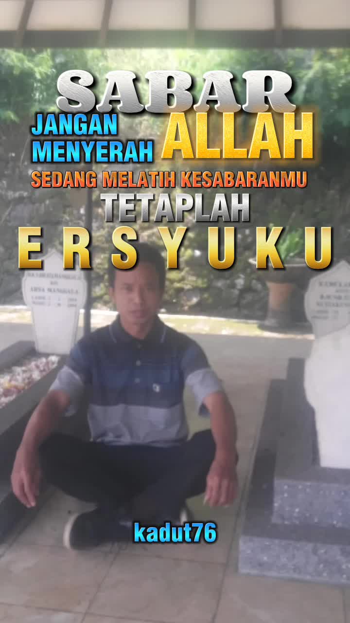 kesabaran adalah kunci kesuksan